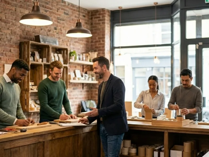 Small business owner watching a focused team in a well-run operation | Good Breeze AI